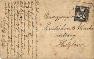 Lady smoking a cigarette, dressed as a mariner of the Imperial German Navy (Kaiserliche Marine) (fa)