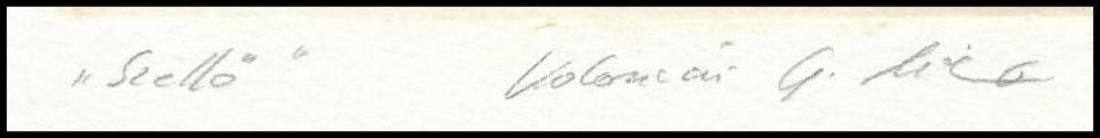 Kolozsvári Grandpierre Miklós (1950-): Szellő. Színes rézkarc, papír, jelzett, 10×10 cm