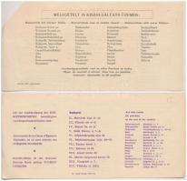 1971. 30Ft "IBUSZ Utasellátó utalvány" + "Országos Takarékpénztár" turistacsekk ...