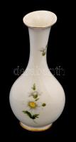 Anita virágmintás porcelán váza, matricás, jelzett, kis kopásnyomokkal, m: 20 cm