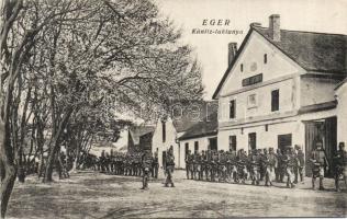 Eger Kánitz laktanya