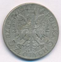 Lengyelország 1933. 5Zl Ag T:3  Poland 1933. 5 Zlotych Ag C:F  Krause Y#21