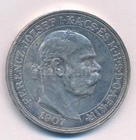 1907KB 5K Ag "Ferenc József koronázásának 40. évfordulója" T:2 apró ph., karc
Adamo K7.1