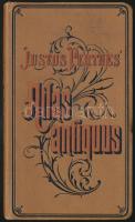 cca 1900 Dr. Alb. van Kampen: Justus Perthes' Atlas Antiquus. Taschen-Atlas der Alten Welt von: - -. Gotha,én.,Justus Perthes, 32+5-60 (Index nomunum) p.+ 24 színes, rézmetszetű térkép. Kilencedik kiadás. Kiadói festett egészvászon-kötés, kissé sérült kötéssel.