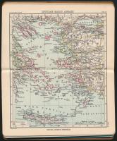 cca 1900 Dr. Alb. van Kampen: Justus Perthes' Atlas Antiquus. Taschen-Atlas der Alten Welt von:...