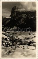 Ortisei, St. Ulrich in Gröden (Südtirol); Dolomiti, Val Gardena / general view, mountains. Edit. e fotogr. L. Fränzl Bolzano 725-375. (EK)