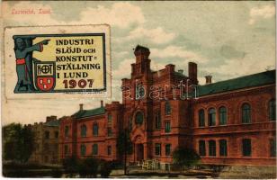 1906 Lund, Lazarettet / hospital (Rb)