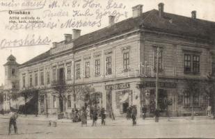 Orosháza Alföld szálló és templom