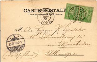 1900 Paris, Exposition Universelle de 1900. Le Palais de l'Electricité et le Chateau d'Eau...