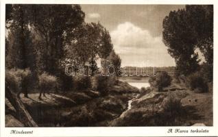 Mindszent a Kurcza torkolata