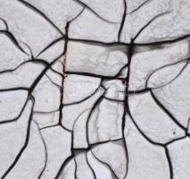 Holomcsik Márta?: Falitál. Mázas retro iparművész kerámia, absztrakt mintával. Jelzett (H) és Iparmű...