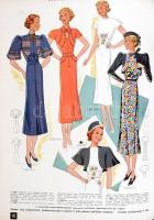 1937 Magyar Uriasszonyok Lapja. XIV. évf. 1-36. sz. 1937. jan. 1. - dec. 20. Teljes évfolyam. Szerk....