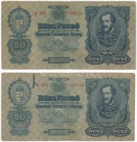 1930. 20P (2x) T:III kis fo. Adamo P11