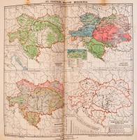 1902 Kogutowicz Manó: Teljes földrajzi és történelmi atlasz. 68/ fő és számos melléktérkép. Bp., 190...