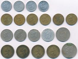 Csehszlovákia 1962-1984. 20 db-os vegyes fémpénz tétel T:1--3
Czechoslovakia 1962-1984. mixed 20 pc...