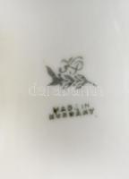 Kispesti porcelángyár pálinkás, matricás, jelzett, dugóval, egészen apró kopásnyomokkal, m: 14,5x6,5...