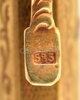 Arany (Au) 14 K arany töltőceruza, jelzett, működő állapotban, bruttó: 18,3 g, h: 12 cm