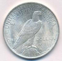 Amerikai Egyesült Államok 1923. 1$ Ag Béke T:2 USA 1923. One Dollar Ag Peace C:XF Krause KM#150