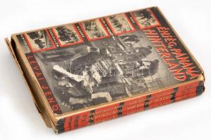 Lévai Jenő: Éhség, panama, Hinterland. I-III kötet. Bp., 1935, Magyar Hétfő. Kiadói kartonált papírk...