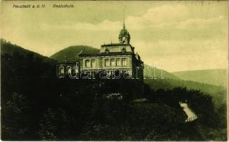 1917 Neustadt an der Weinstraße, Neustadt an der Haardt; Realschule / school