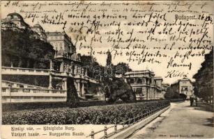 1904 Budapest I. Királyi vár. Divald Károly kiadása 534 sz. Tisza Testvérek papírkereskedéséből (EK)