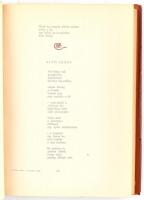 Weöres Sándor: A hallgatás tornya. Harminc év verseiből. A kötet könyvdíszeit Weöres Sándor rajzolta...