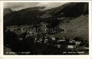 1940 Sankt Anton am Arlberg (Tirol), Oberdorf / general view. Photo Risch-Lau 8647. (EK)