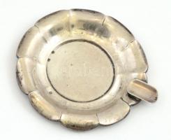 Ezüst(Ag) hamuzó, jelzett, d: 8,5 cm, nettó: 20,2 g