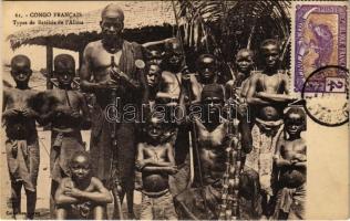 Congo Francais, Types de Batékés de l'Alima / Batéké natives, Congolese folklore