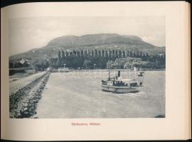 cca 1900 A Balaton 20 képet tartalmazó füzet a különböző településekről. 18x12,5 cm