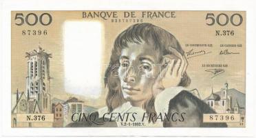 Franciaország 1992. 500F T:II- France 1992. 500 Franc C:VF Krause#156