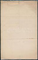 1864 Kötelezvény Asszonyságok díjára évenkénti 3 ft befizetésére. gr. Széchenyi Erzsébet, szül: Andr...