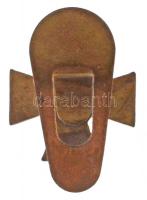 1940. "Nemzetvédelmi Kereszt" Br miniatűr gomblyukjelvénye T:2
Hungary 1940. "Nation...