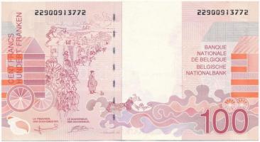 Belgium 1995-2001.100F T:III
Belgium 1995-2001. 100 Franc C:F Krause#147