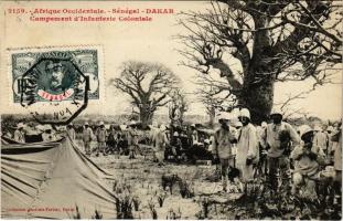 Dakar, Campement dInfanterie Coloniale / Colonial Infantry Camp