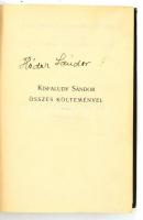 Remekírók képes könyvtára 4 db: Tóth Kálmán válogatott költeményei, Tóth Ede munkái, Kisfaludy Sándo...