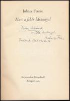 Juhász Ferenc: Harc a fehér báránnyal. Bp., 1965., Szépirodalmi. Első kiadás. Kiadói egészvászon-köt...