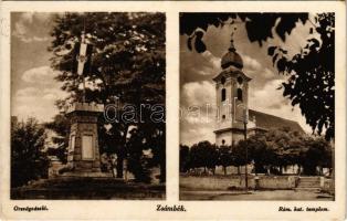 1944 Zsámbék, Országzászló, Római katolikus templom. Vitéz Nimród József kiadása