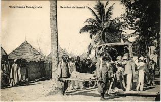 Tirailleurs Sénégalais, Service de Santé / military camp hospital