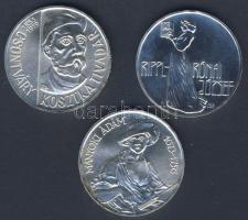 1977. 200Ft Ag 3klf db "Festők II. Mányoki, Rippl-Rónai, Csontváry" sor T:BU