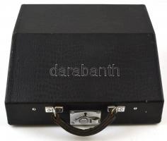 cca 1930-40 Continental 340 hordozható írógép magyar billentyűkkel, eredeti tokjában. Írógép nagyon ...