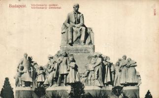 Budapest Vörösmarty szobor