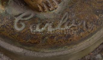 Émile Carlier (1849-1927): Départ des hirondelles, rétour des hirondelles - A fecskék távozása, érke...