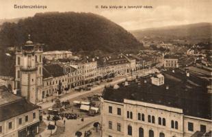 Besztercebánya King Béla square view from the tower
