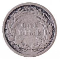 Amerikai Egyesült Államok 1899. 1d Ag T:2-
USA 1899. 1 Dime Ag C:VF Krause KM#113