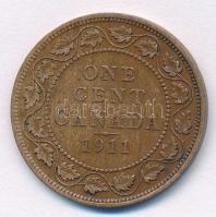 Kanada 1911. 1c Br "V. György" T:1-
Canada 1911. 1 Cent Br "George V" C:AU Krau...