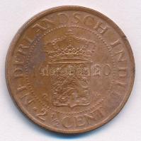 Holland Kelet-India 1920. 2 1/2c Br T:2  Netherland East Indies 1920. 2 1/2 Cent Br C:XF Krause KM#316