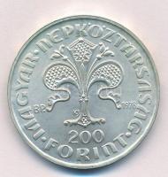 1978. 200Ft Ag "Az első magyar aranyforint" T:BU Adamo EM56