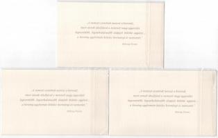 2000. 2000Ft "Millenium" (6x) sorszámkövetők, eredeti, bontatlan díszcsomagolásban T:I 
A...