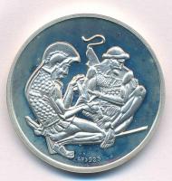 Kiss Nagy András (1930-1997) 1997. "Orvos sor / Fodor József " jelzett Ag emlékérem (15,98...